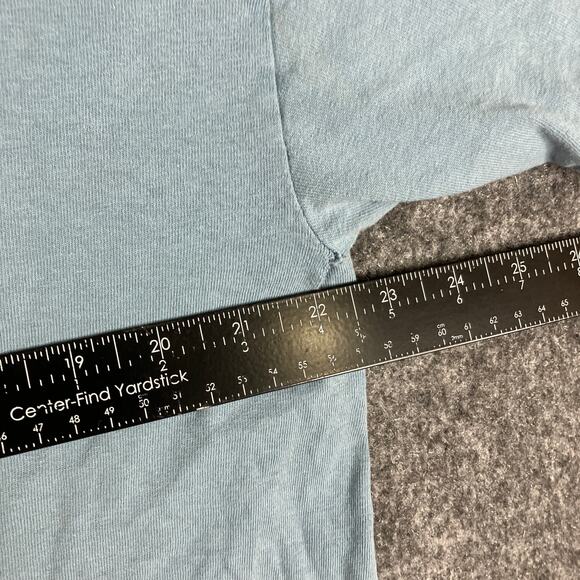 Nike T-Shirt Mens Size XL Blue Florida Spellout Swoosh Graphic Tee Distressed - Picture 8 of 11